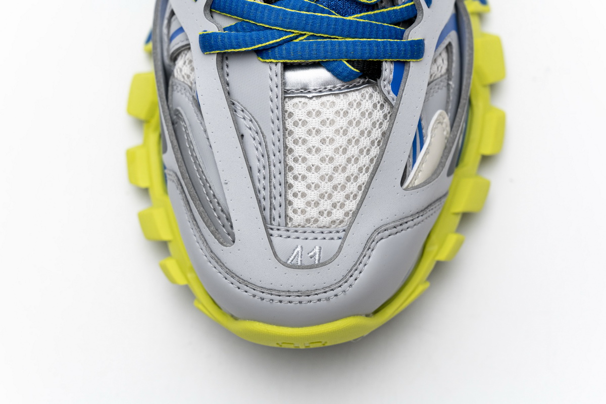 Balenciaga Tess S.Grey Blue Yellow 542023 W1GB9 6509 - Stylish and Vibrant Designer Sneakers Balenciaga Tess S.Grey Blue Yellow 542023 W1GB9 6509 - Stylish and Vibrant Designer Sneakers