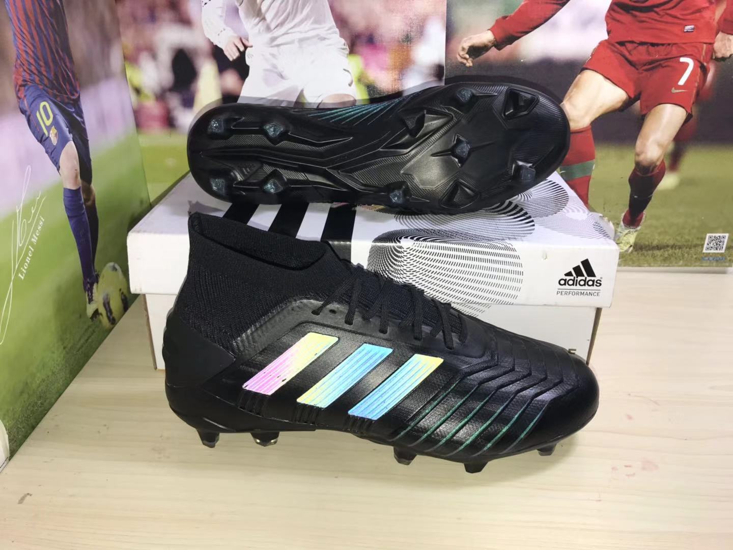 Adidas PREDATOR 19.1 FG MEN'S Leather Soccer Cleats - Top Performance & Style