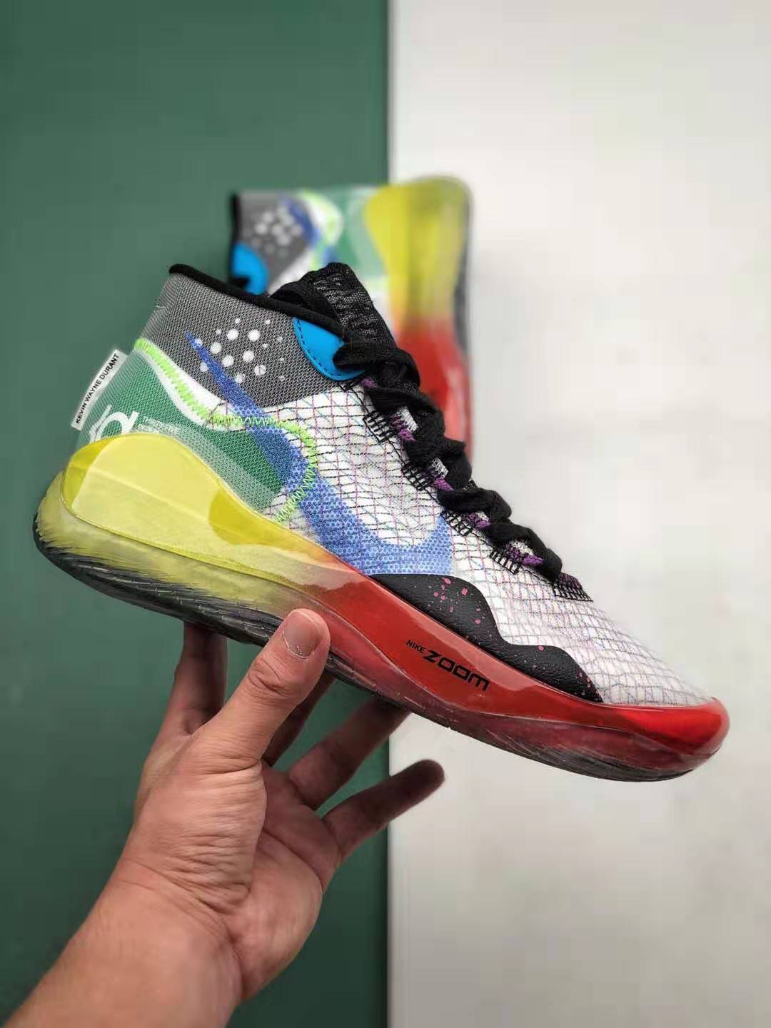 New Nike Zoom KD 12 EP White Multi Color AR4230-106 For The Ultimate Performance