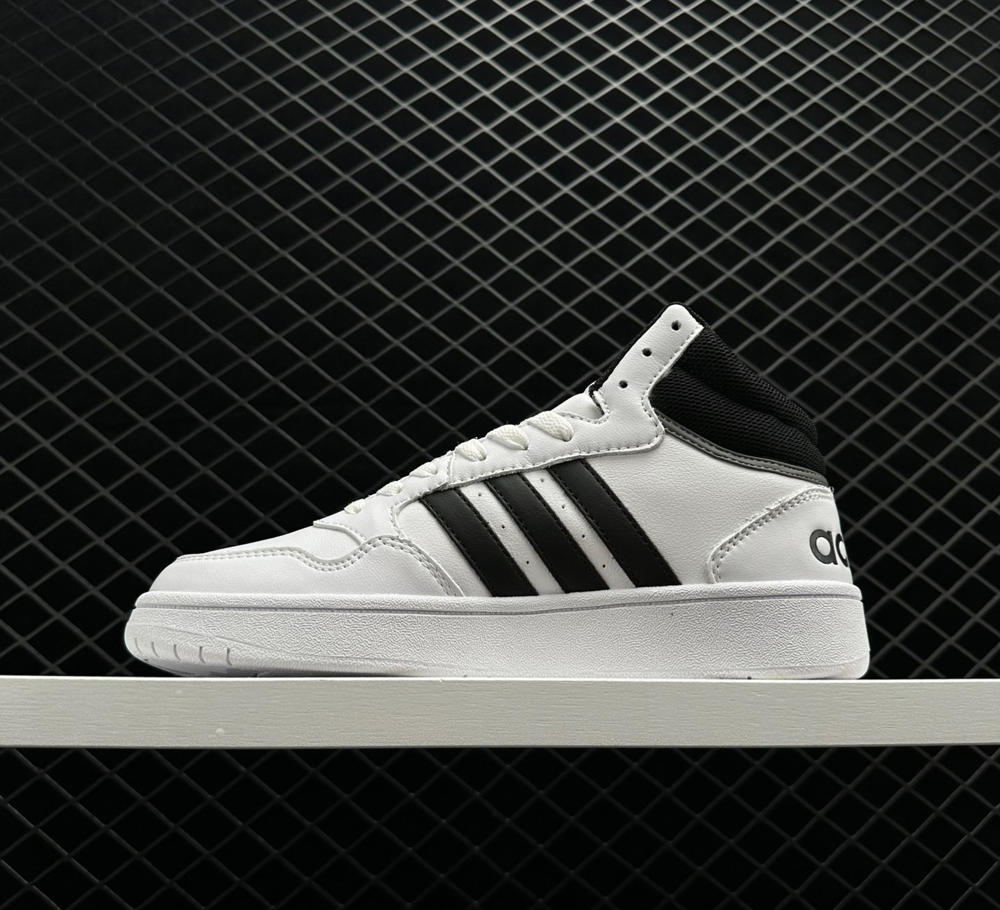 Adidas Neo Hoops 3.0 Mid Classic Vintage White Sneakers GW3019