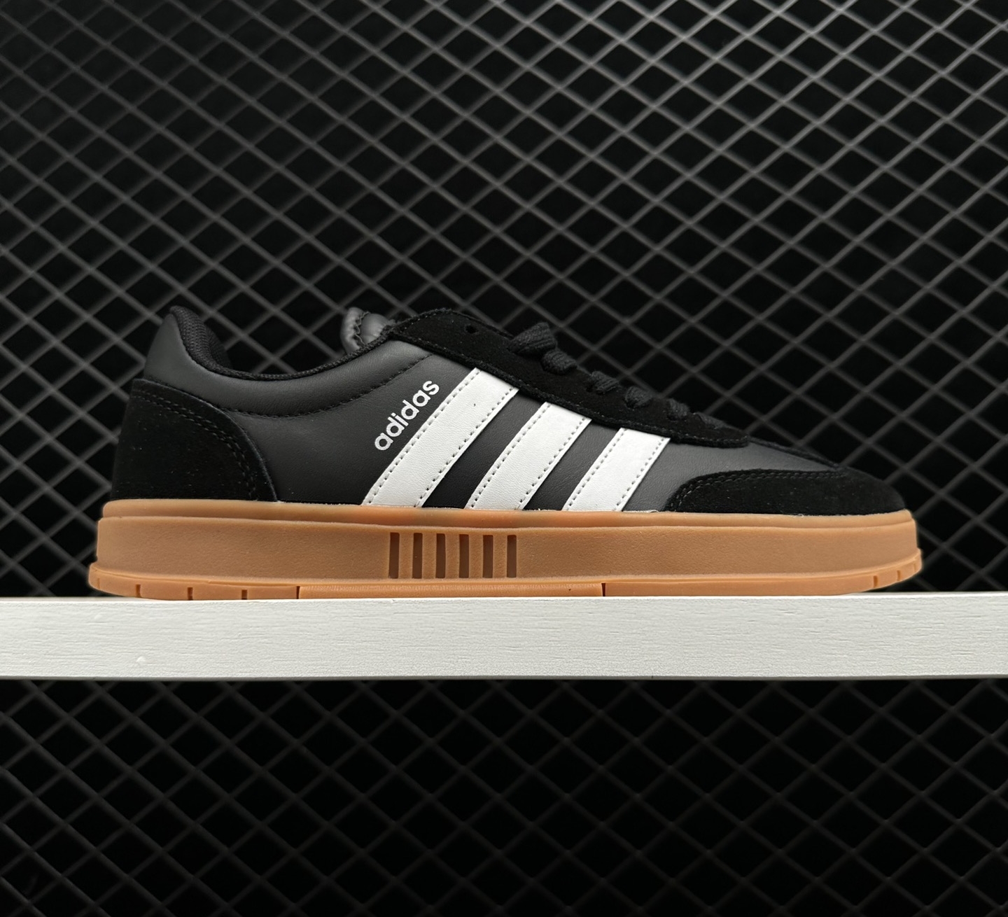 Adidas Neo Gradas FX9305: Black White Brown Urban Sneakers