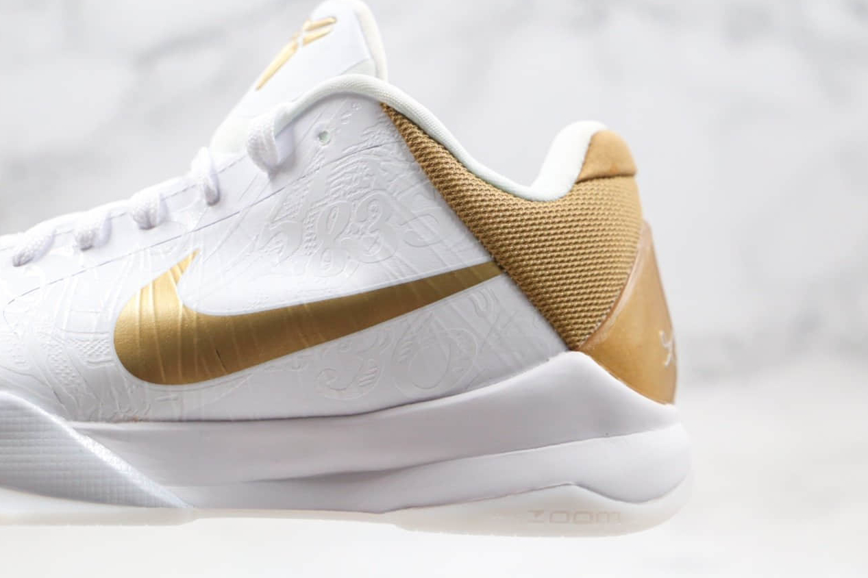 Nike Zoom Kobe 5 'Big Stage Home' 386429-108 - High-Performance Basketball Shoes