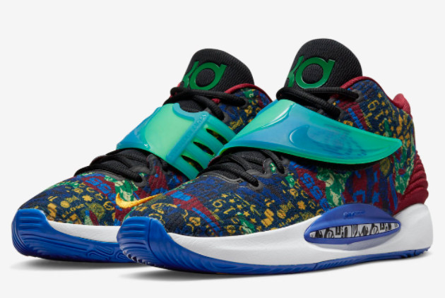 Nike KD 14 'Ky-D' Black/Multicolor DC9382-500 - Iconic Basketball Sneakers at Their Best