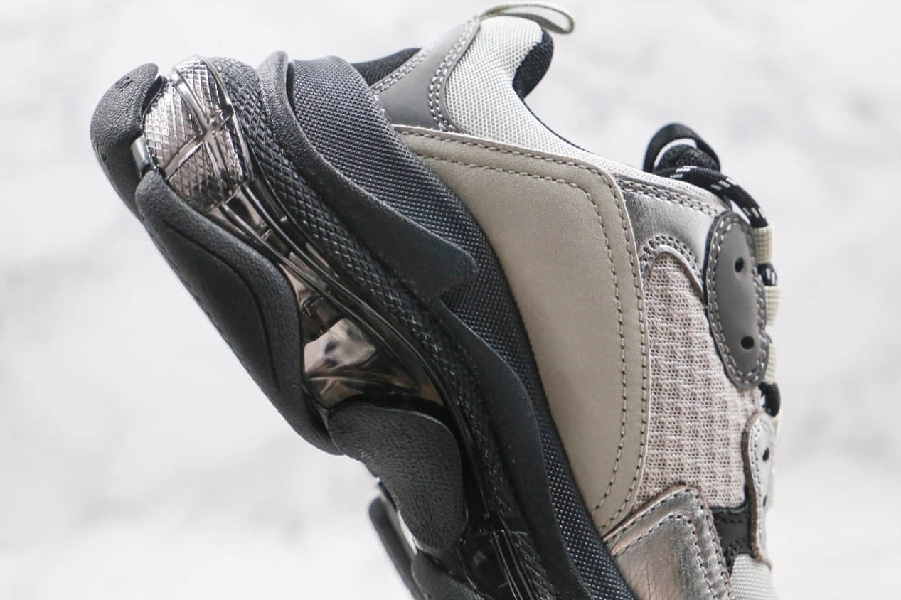 Balenciaga Triple S Black Silver 541624 W09E1 7320 – Premium Sneaker Style Balenciaga Triple S Black Silver 541624 W09E1 7320 – Premium Sneaker Style