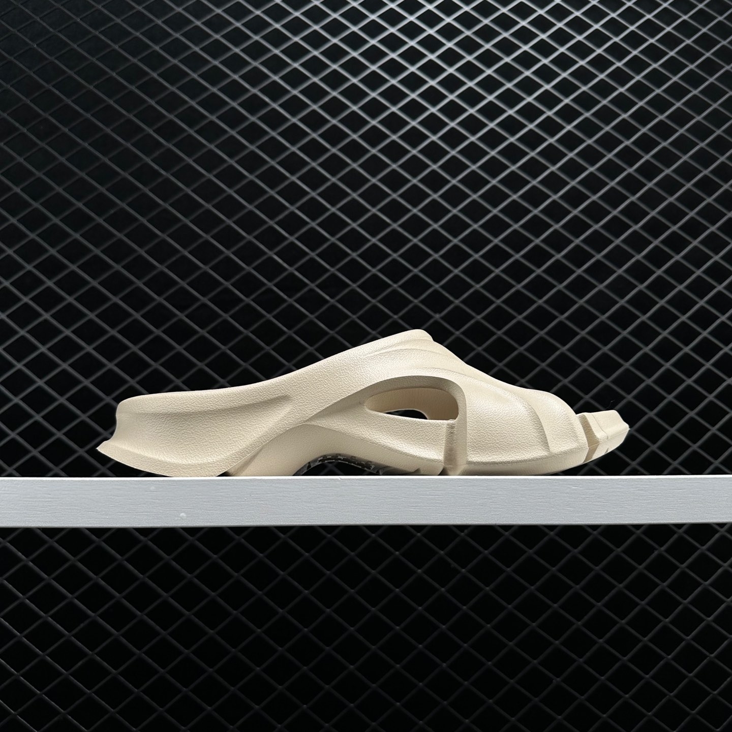 Balenciaga Mold Slide Sandal Beige - Sleek and Stylish Footwear | Shop Now