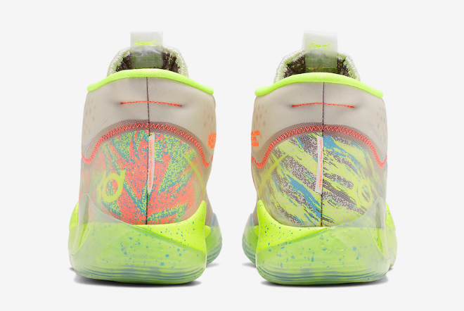 Nike KD 12 '90s Kid' Multi-Color/White AR4229-900: Stylish Retro Sneakers for True Trendsetters