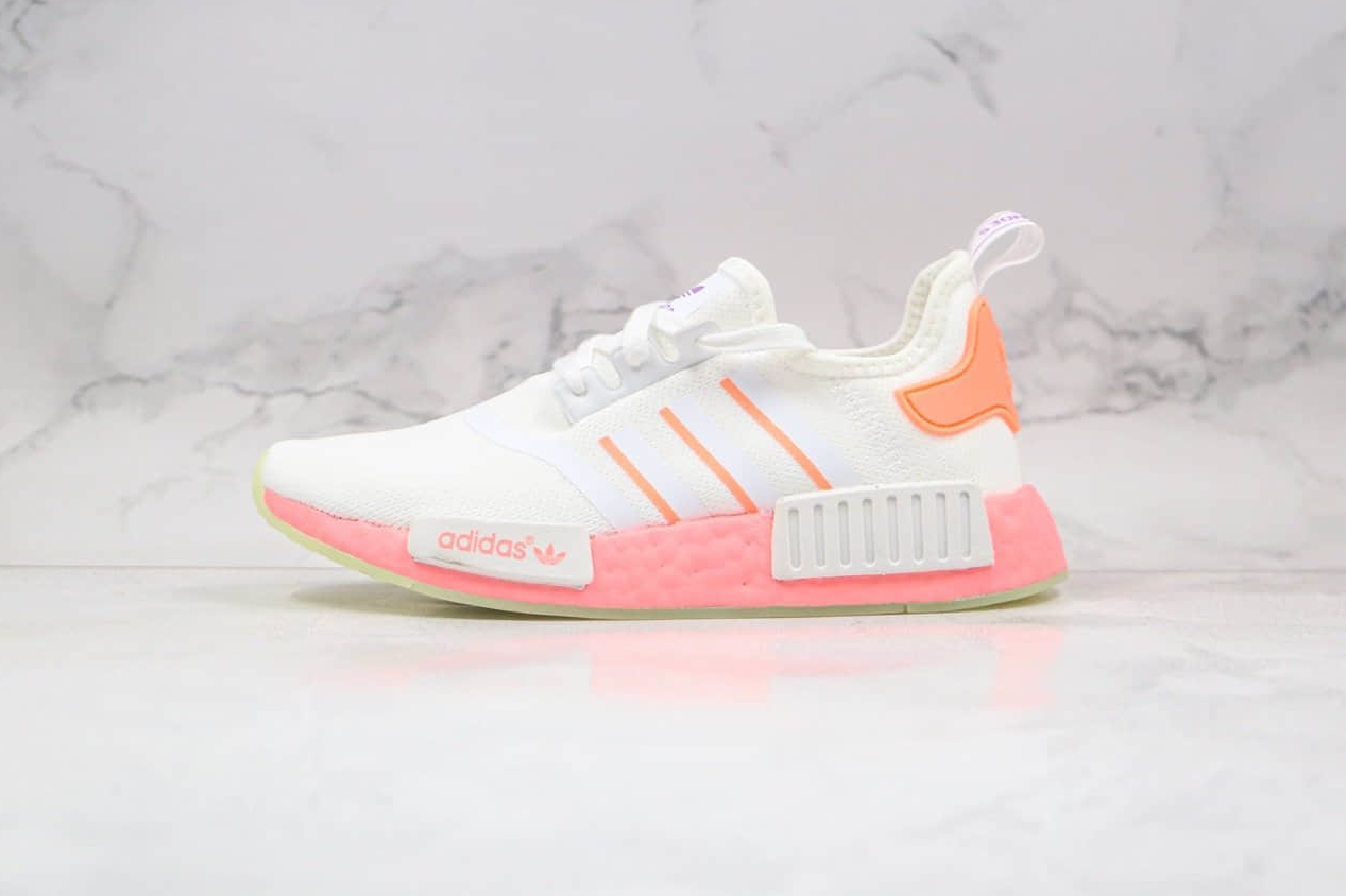 Adidas NMD_R1 White Signal Pink FY9388 - Sleek and Stylish Sneaker