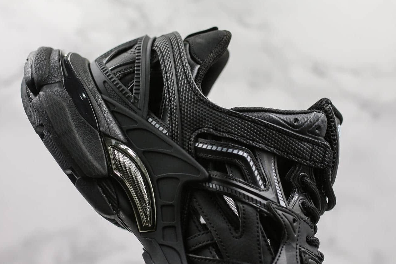 Balenciaga Track.2 Trainer Black: Sleek and Modern Shoe Design Balenciaga Track.2 Trainer Black: Sleek and Modern Shoe Design