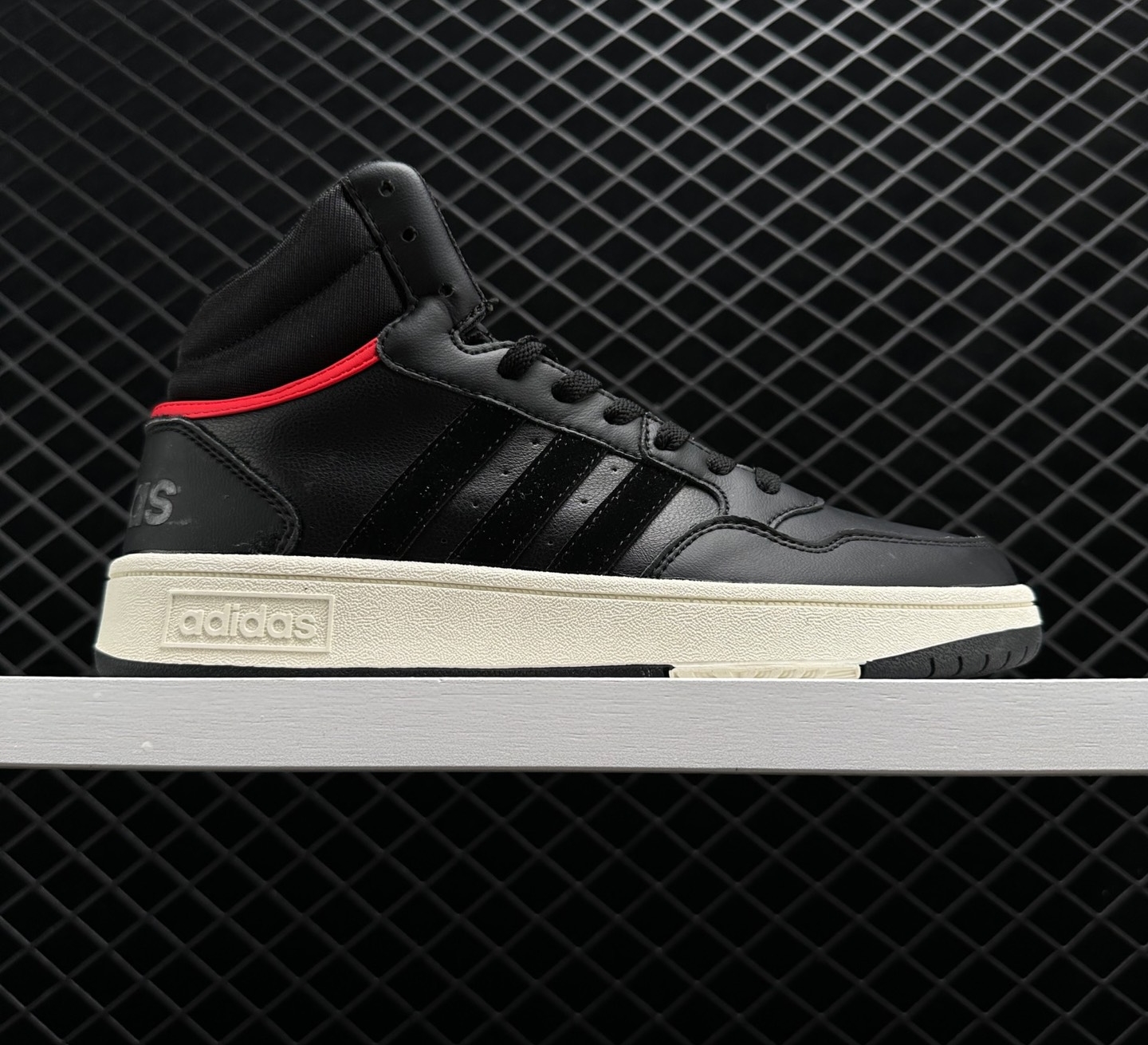 Adidas Hoops 3.1 Mid 'BLACK VIVID RED' - Premium Athletic Sneakers