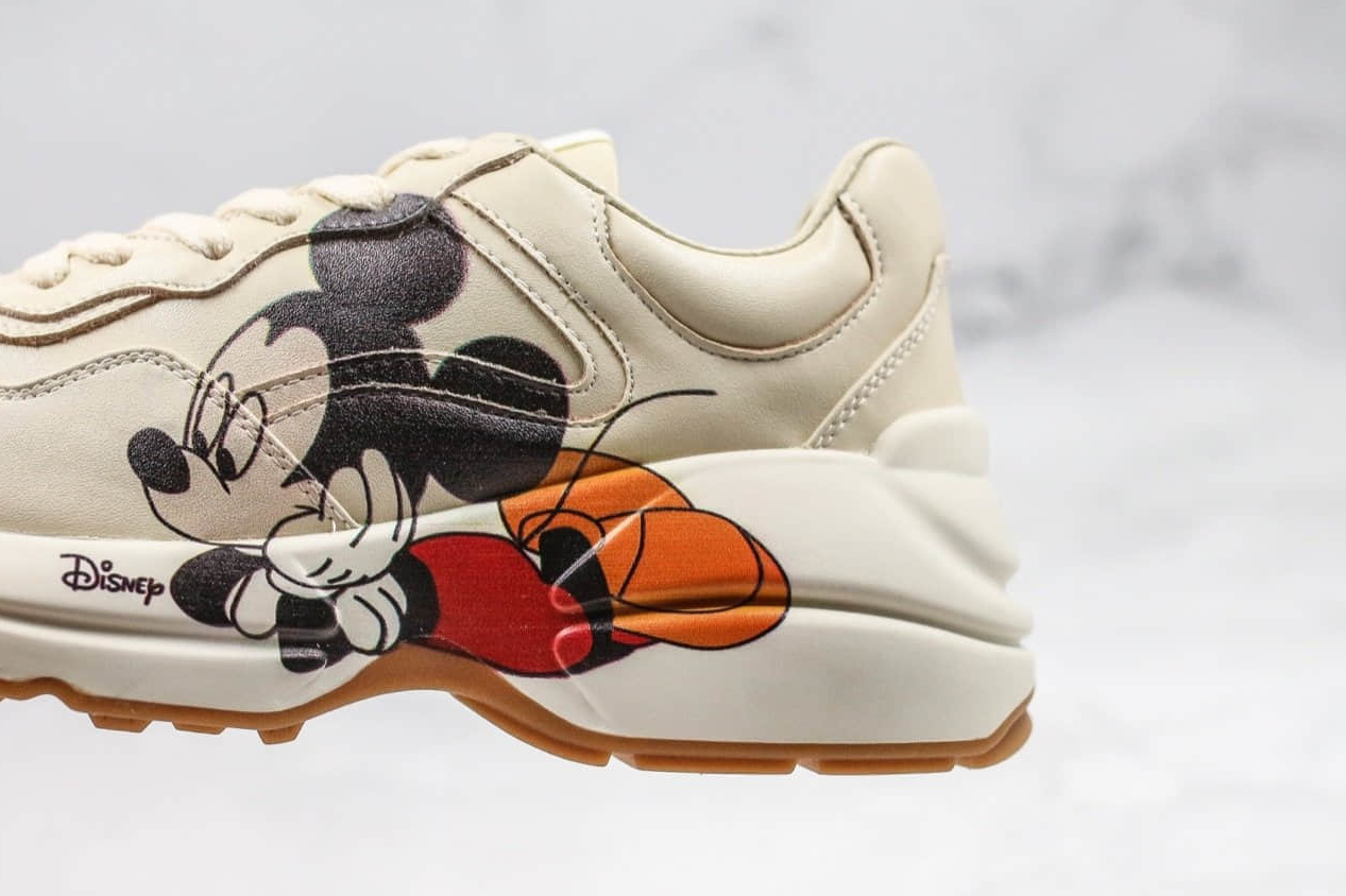 Gucci Rhyton X Disney Vintage Trainer Sneaker Mickey Mouse | Limited Edition