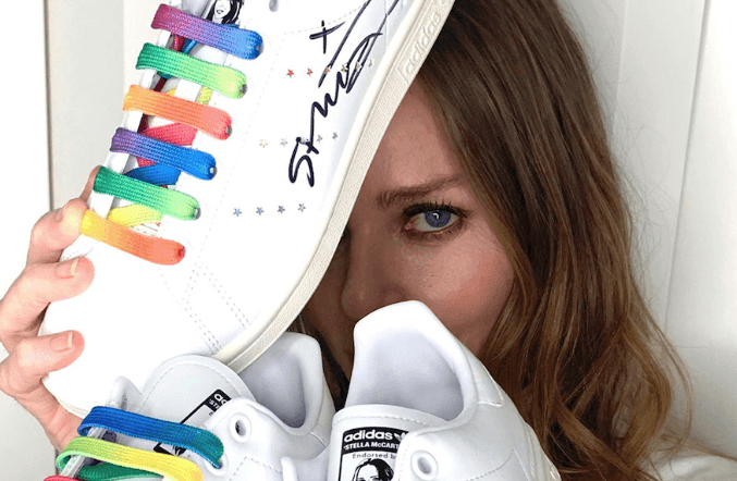 Stella McCartney x Adidas Stan Smith Multi-Color White FW6875
