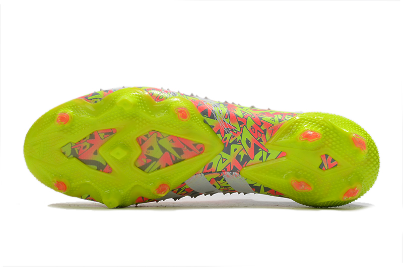 Adidas Predator Freak .1 Low FG Clear Grey White Solar Yellow - Ultimate Football Performance Adidas Predator Freak .1 Low FG Clear Grey White Solar Yellow - Ultimate Football Performance