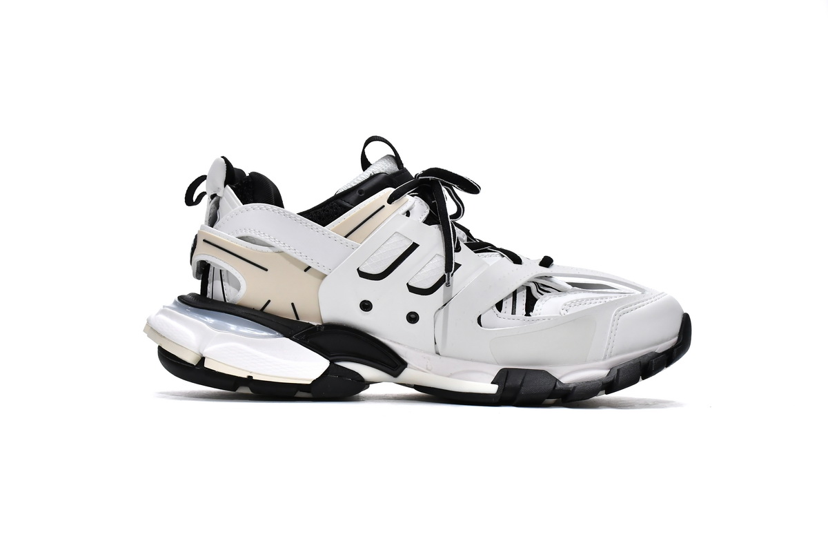 Balenciaga Track Sneaker White Black 542023 W1GC4 9010 - Stylish and Sleek Footwear Balenciaga Track Sneaker White Black 542023 W1GC4 9010 - Stylish and Sleek Footwear