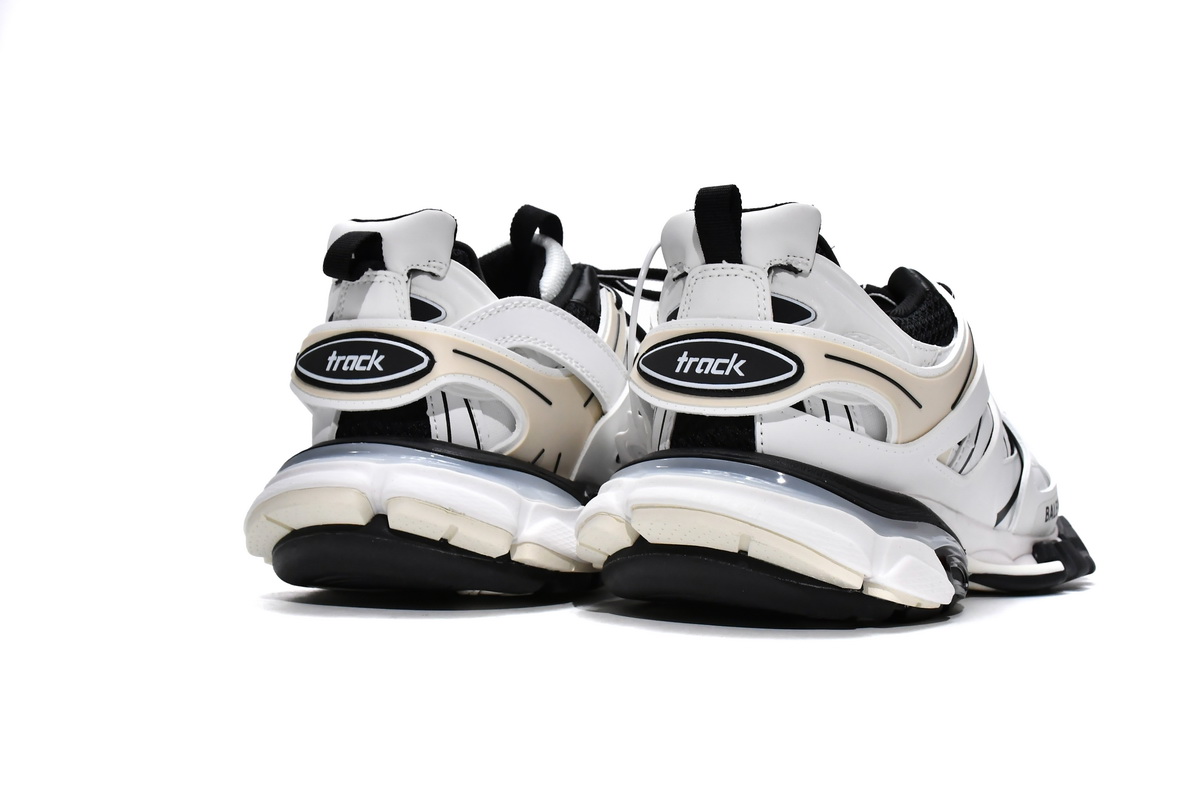 Balenciaga Track Sneaker White Black 542023 W1GC4 9010 - Stylish and Sleek Footwear Balenciaga Track Sneaker White Black 542023 W1GC4 9010 - Stylish and Sleek Footwear
