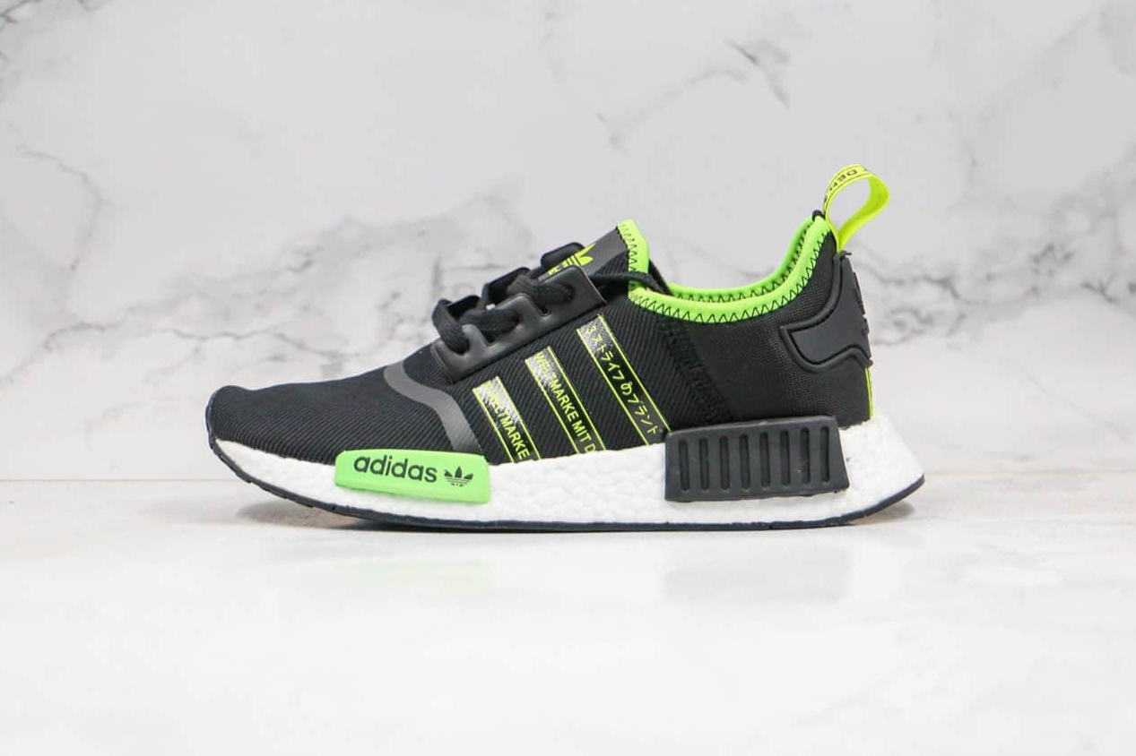 Adidas NMD_R1 'Black Signal Green' FX1032 - Stylish and Trendy Sneakers