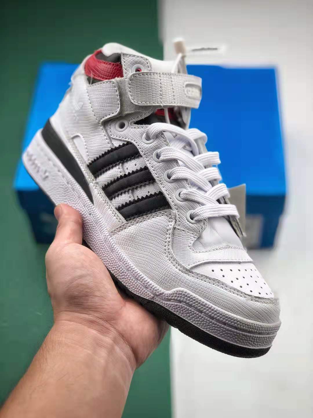 Adidas Forum Mid Footwear White Black BY4375 - Stylish Sports Sneakers