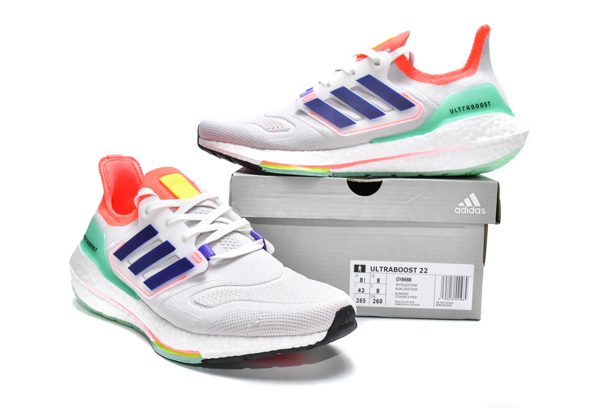Adidas Ultra Boost 2022 Dazzling Color FY8688 - Unleash Dynamic Style!