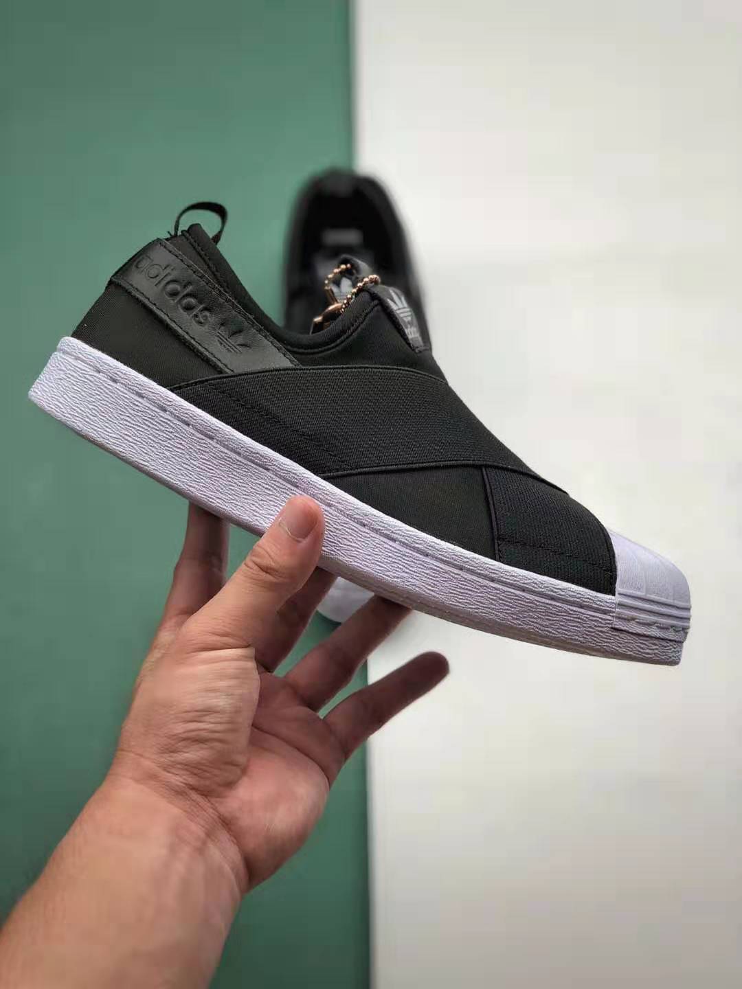 Adidas Superstar Slip-On Black S81337 - Sleek and Stylish Slip-Ons Adidas Superstar Slip-On Black S81337 - Sleek and Stylish Slip-Ons