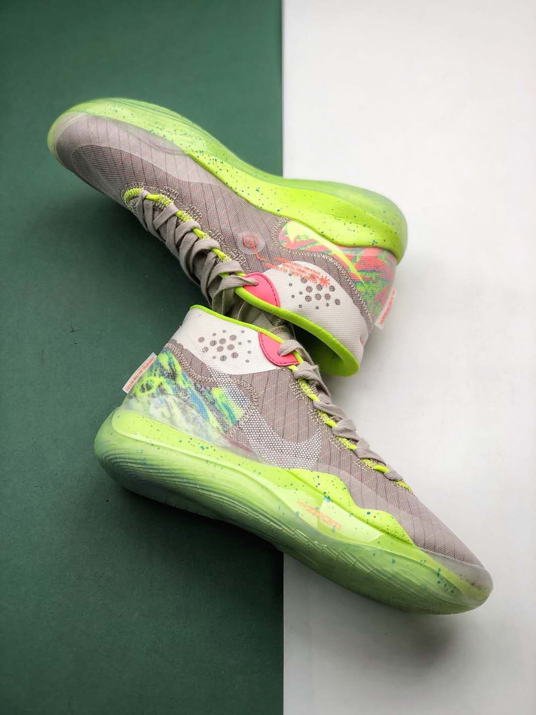 Nike ZOOM KD 12 EP 'Multi-Color Metallic Silver' AR4230-900 - Buy Now!