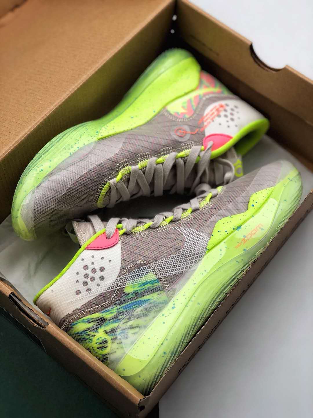 Nike ZOOM KD 12 EP 'Multi-Color Metallic Silver' AR4230-900 - Buy Now!