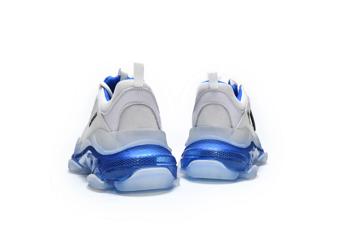 Balenciaga Triple S Sneaker 'White Blue' 541624 W090N 9169 - Exclusive and Stylish Footwear Balenciaga Triple S Sneaker 'White Blue' 541624 W090N 9169 - Exclusive and Stylish Footwear