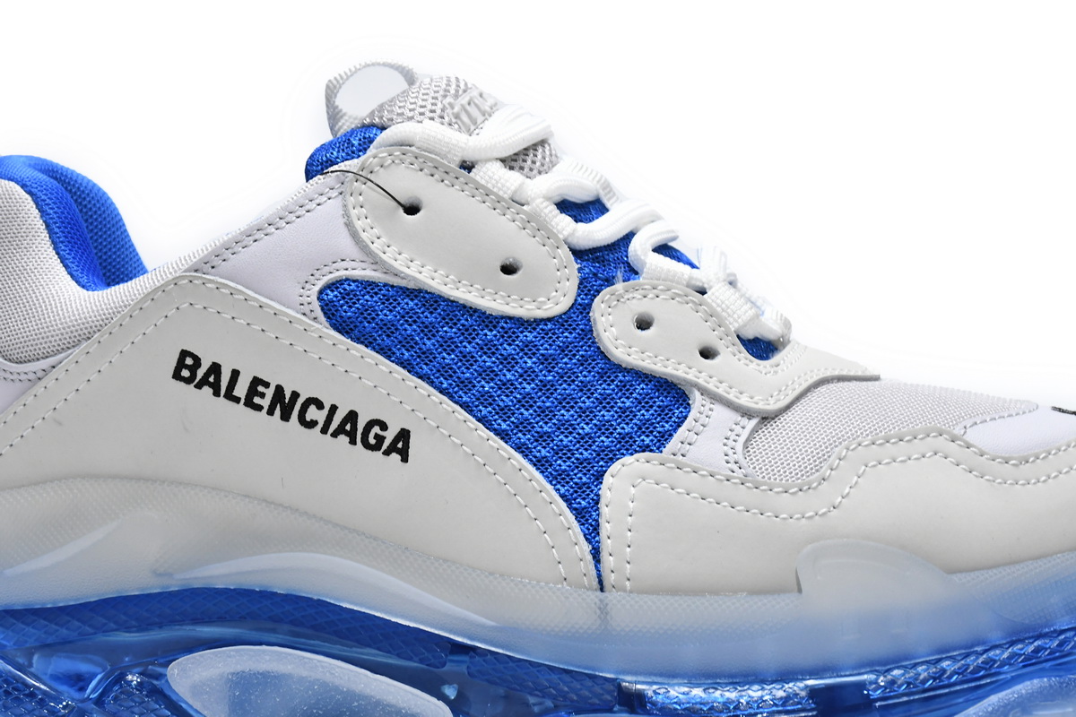 Balenciaga Triple S Sneaker 'White Blue' 541624 W090N 9169 - Exclusive and Stylish Footwear Balenciaga Triple S Sneaker 'White Blue' 541624 W090N 9169 - Exclusive and Stylish Footwear