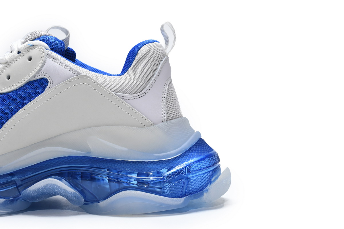 Balenciaga Triple S Sneaker 'White Blue' 541624 W090N 9169 - Exclusive and Stylish Footwear Balenciaga Triple S Sneaker 'White Blue' 541624 W090N 9169 - Exclusive and Stylish Footwear