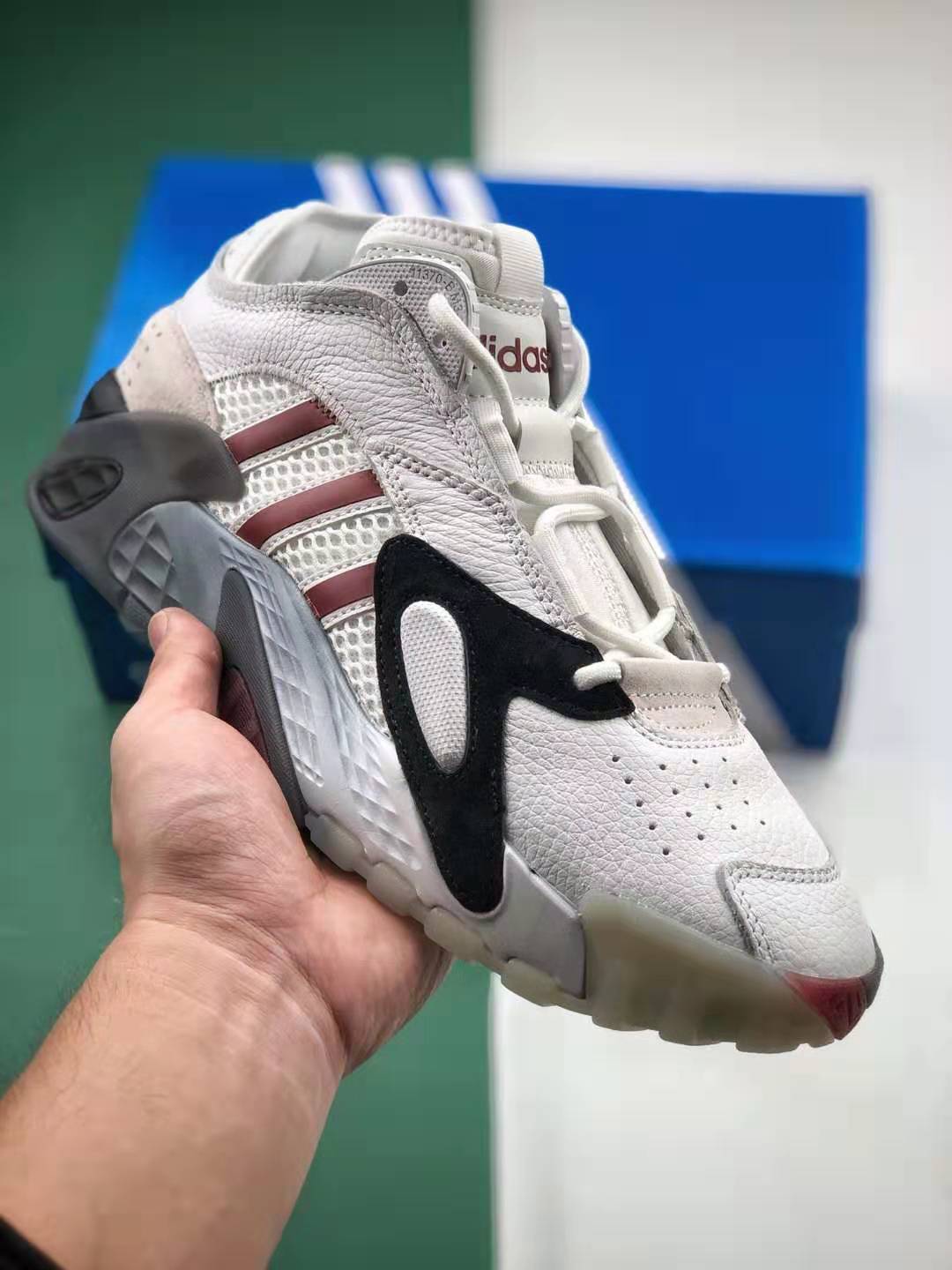 Adidas Streetball Collegiate Burgundy EF6990 - Classic Style for Urban Athletes