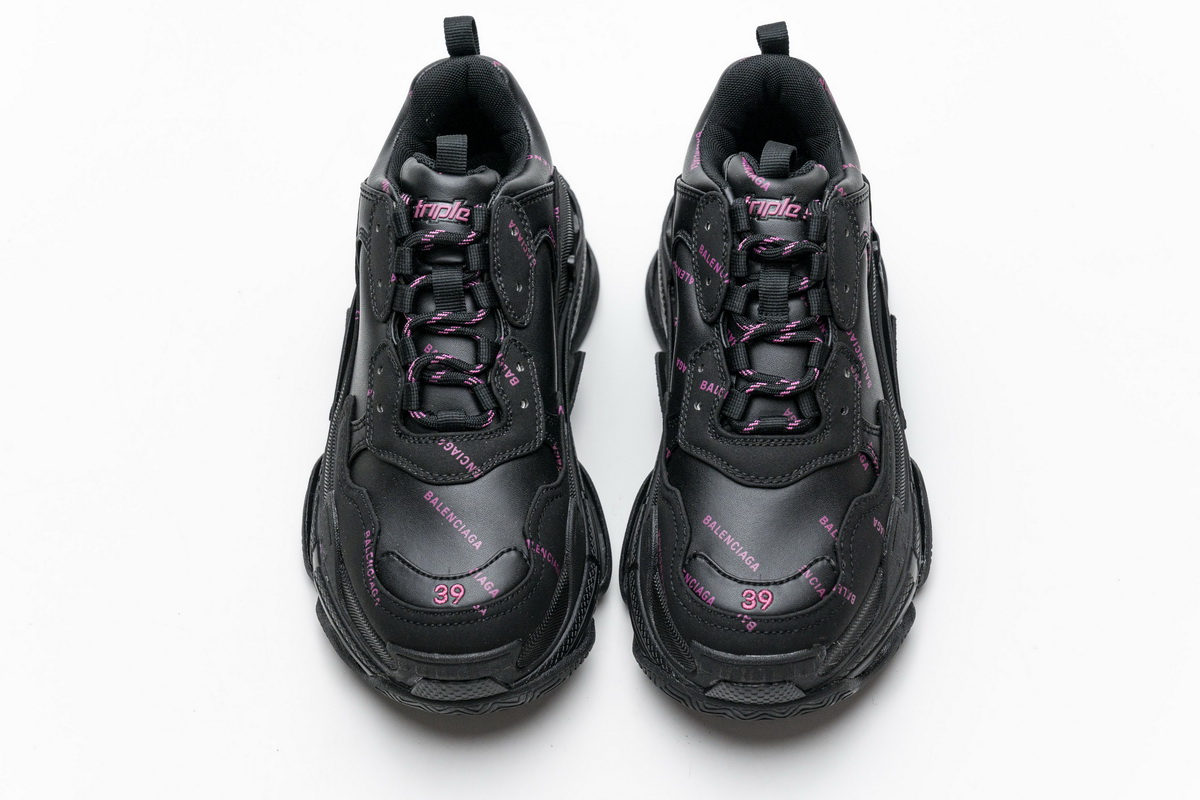 Shop the Balenciaga Triple S Letter Black Pink 524039 W2FA1 7635 - Iconic Design and Unmatched Style! Shop the Balenciaga Triple S Letter Black Pink 524039 W2FA1 7635 - Iconic Design and Unmatched Style!