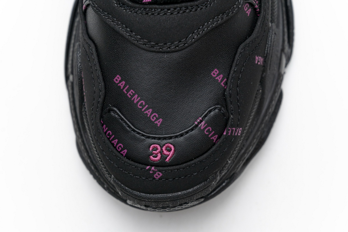 Shop the Balenciaga Triple S Letter Black Pink 524039 W2FA1 7635 - Iconic Design and Unmatched Style! Shop the Balenciaga Triple S Letter Black Pink 524039 W2FA1 7635 - Iconic Design and Unmatched Style!