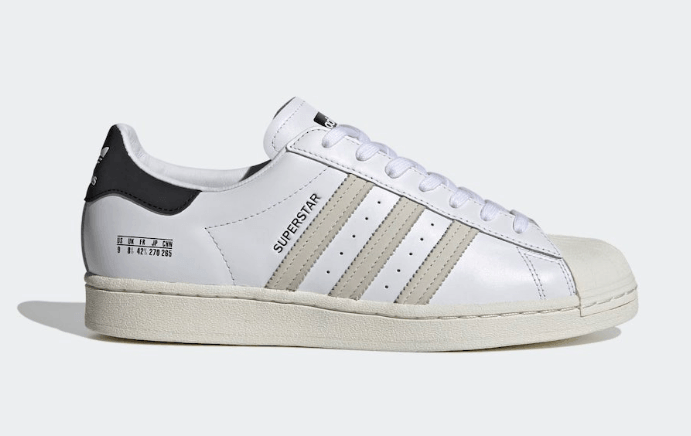 Adidas Superstar 'Size Tag - Cloud White' FV2808 - Stylish and Versatile Footwear