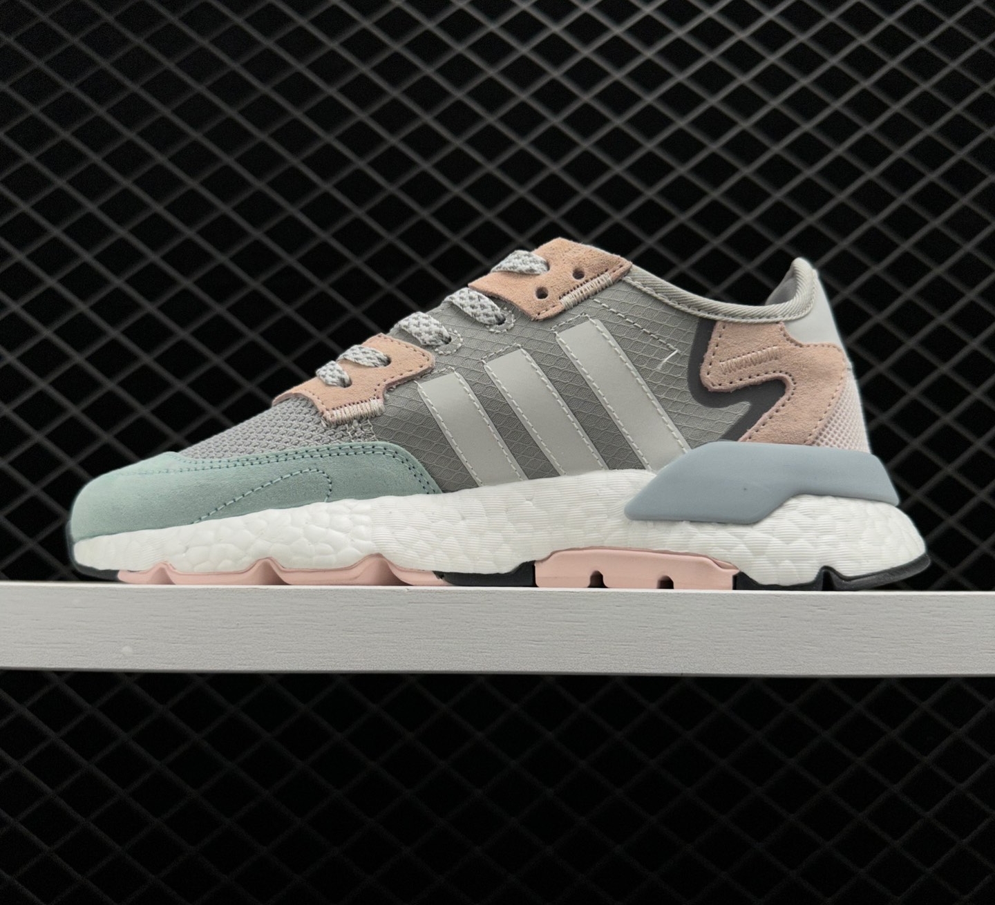 Adidas Nite Jogger 'Grey Pink Tint' FV1328 - Stylish and Comfortable Sneakers Adidas Nite Jogger 'Grey Pink Tint' FV1328 - Stylish and Comfortable Sneakers