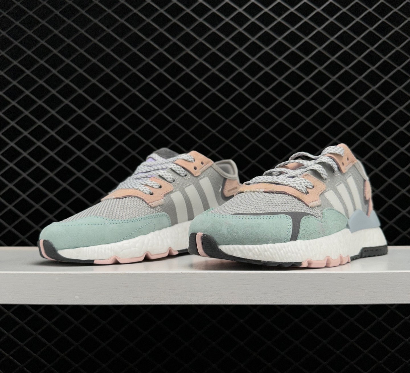 Adidas Nite Jogger 'Grey Pink Tint' FV1328 - Stylish and Comfortable Sneakers Adidas Nite Jogger 'Grey Pink Tint' FV1328 - Stylish and Comfortable Sneakers
