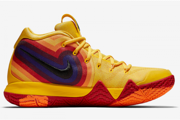 Nike Kyrie 4 'Yellow Multicolor' 943807-700 - Stylish and Vibrant Basketball Sneakers