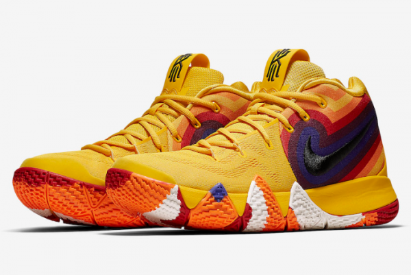 Nike Kyrie 4 'Yellow Multicolor' 943807-700 - Stylish and Vibrant Basketball Sneakers