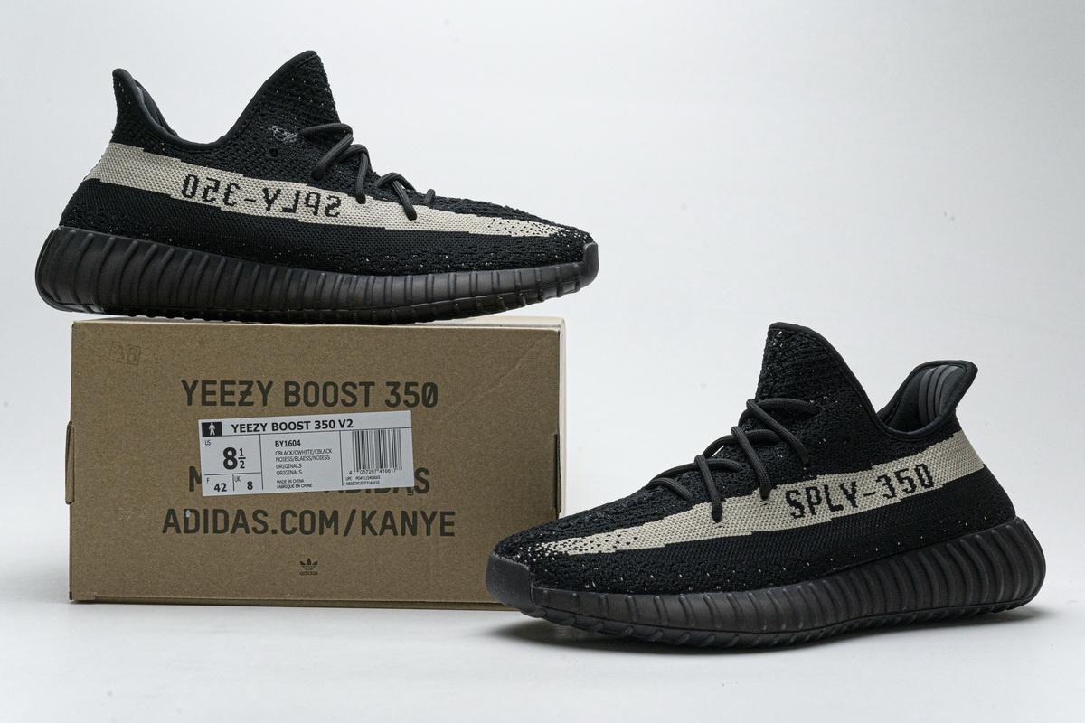 Adidas Yeezy Boost 350 V2 'Oreo' BY1604 - Sleek and Stylish Footwear Adidas Yeezy Boost 350 V2 'Oreo' BY1604 - Sleek and Stylish Footwear