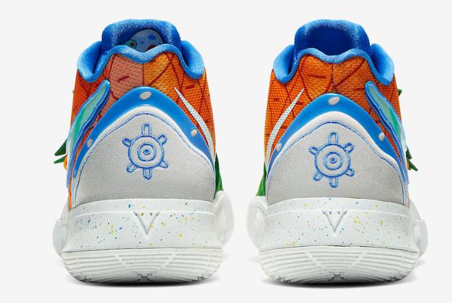 SpongeBob x Nike Kyrie 5 'Pineapple House' CJ6951-800 - Vibrant Collaboration for Cartoon and Sneaker Fans SpongeBob x Nike Kyrie 5 'Pineapple House' CJ6951-800 - Vibrant Collaboration for Cartoon and Sneaker Fans