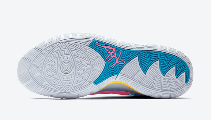 Nike Kyrie 6 'Neon Graffiti' BQ4630-101: Bold and Vibrant Basketball Sneakers