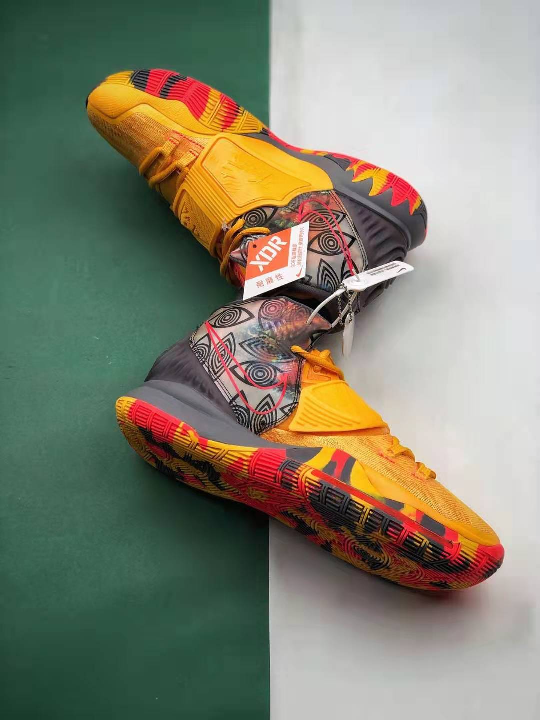 Nike Kyrie 6 Pre Heat Beijing Multicolor CQ7634-701 - Unique Style & Performance