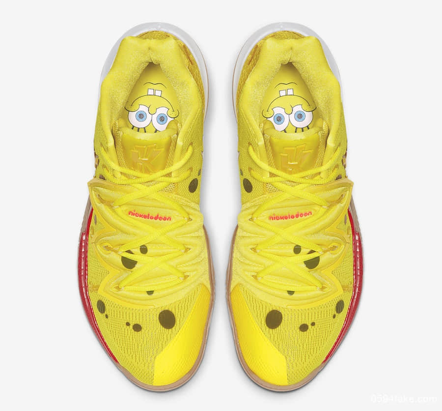Nike SpongeBob SquarePants x Kyrie 5 'SpongeBob' CJ6951-700 - Official Release