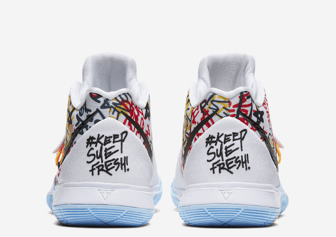 Nike Kyrie 5 'Keep Sue Fresh' CW4403-100 - Innovative Basketball Shoes