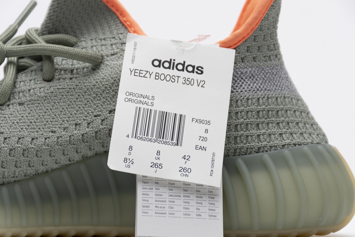 Adidas Yeezy Boost 350 V2 'Desert Sage' FX9035 - Limited Edition Sneakers Adidas Yeezy Boost 350 V2 'Desert Sage' FX9035 - Limited Edition Sneakers