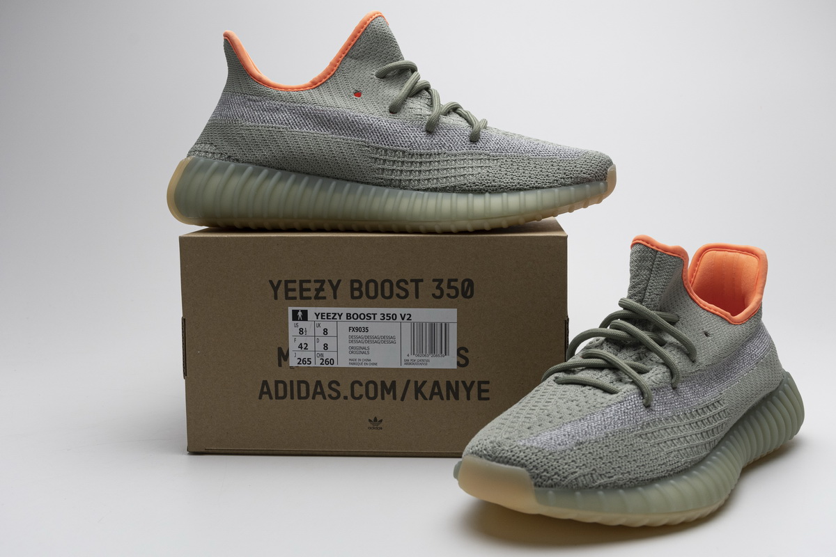 Adidas Yeezy Boost 350 V2 'Desert Sage' FX9035 - Limited Edition Sneakers Adidas Yeezy Boost 350 V2 'Desert Sage' FX9035 - Limited Edition Sneakers