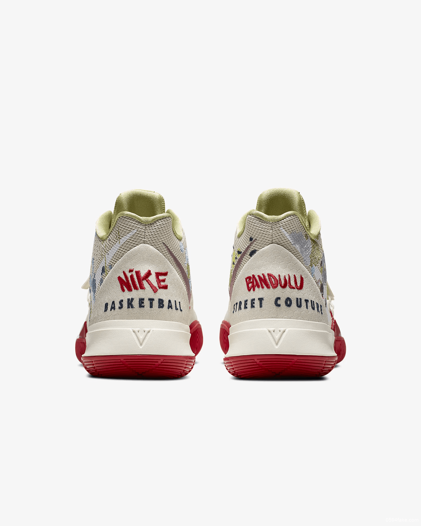 Nike Bandulu x Kyrie 5 EP 'Embroidered Splatters' CK5837-100: Exclusive Collaboration for Nike Basketball Fans