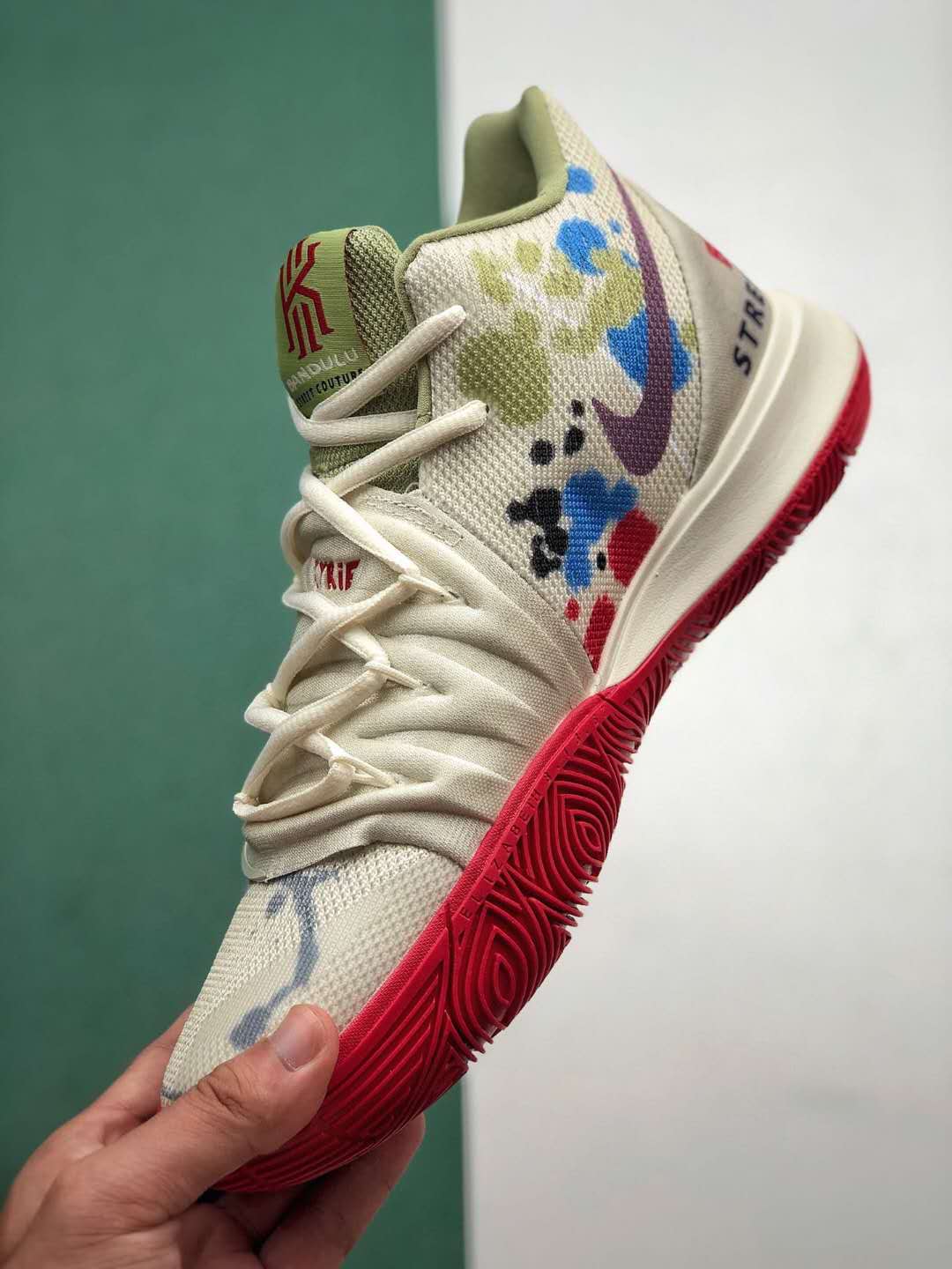 Bandulu x Nike Kyrie 5 EP Multi Color CK5837 100 - Limited Edition Collaboration for Unforgettable Style Bandulu x Nike Kyrie 5 EP Multi Color CK5837 100 - Limited Edition Collaboration for Unforgettable Style