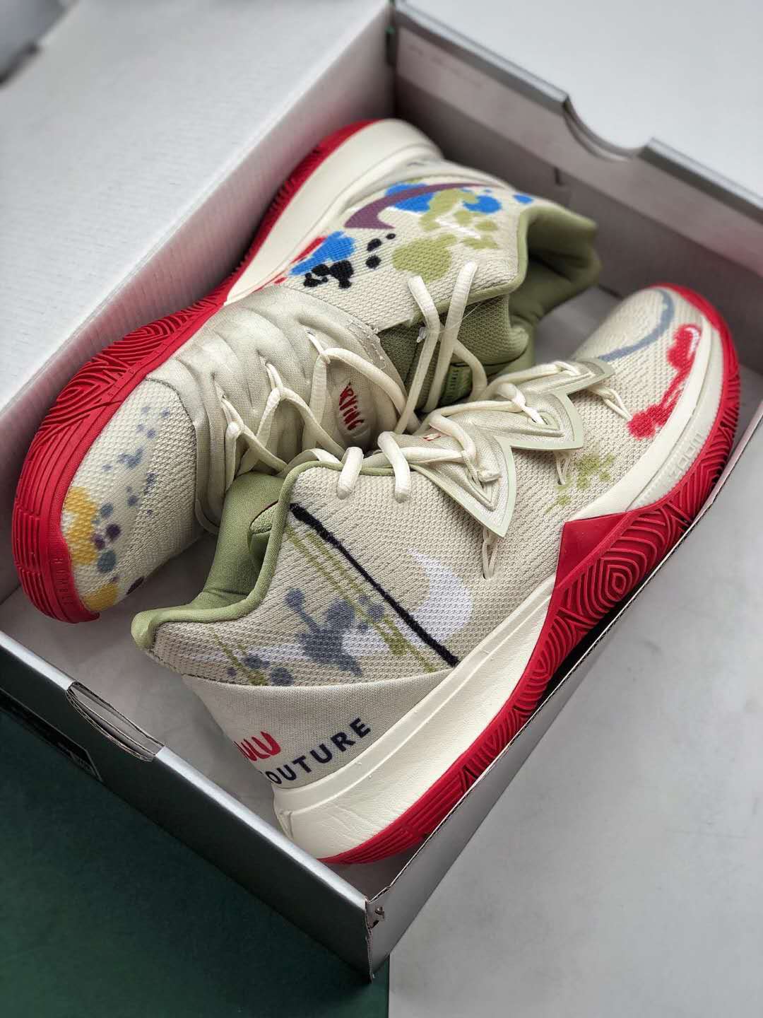 Bandulu x Nike Kyrie 5 EP Multi Color CK5837 100 - Limited Edition Collaboration for Unforgettable Style Bandulu x Nike Kyrie 5 EP Multi Color CK5837 100 - Limited Edition Collaboration for Unforgettable Style