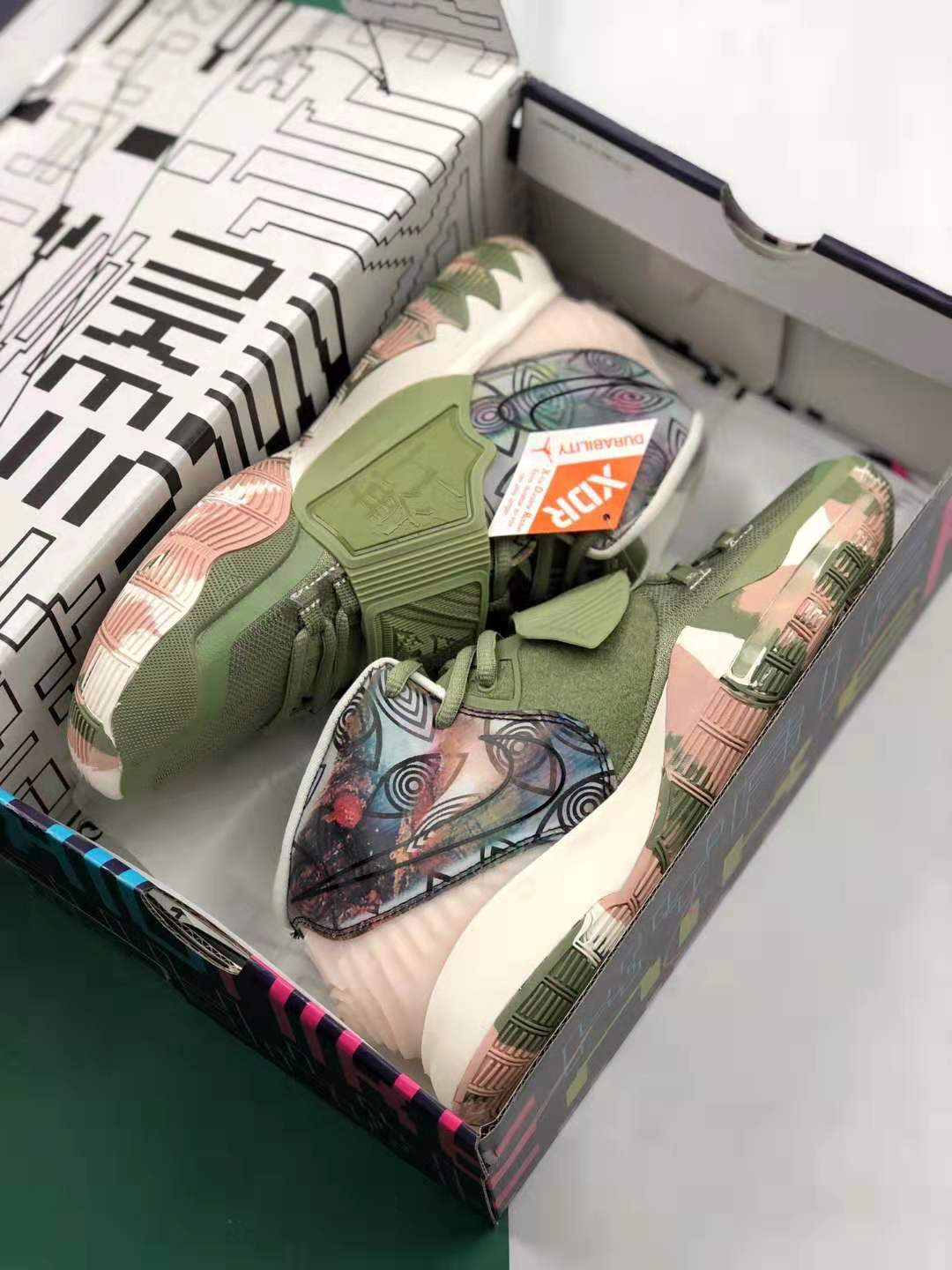 Nike Kyrie 6 Pre Heat Shanghai Multicolor CQ7634-303. Boost your game with Kyrie Irving's signature sneaker!