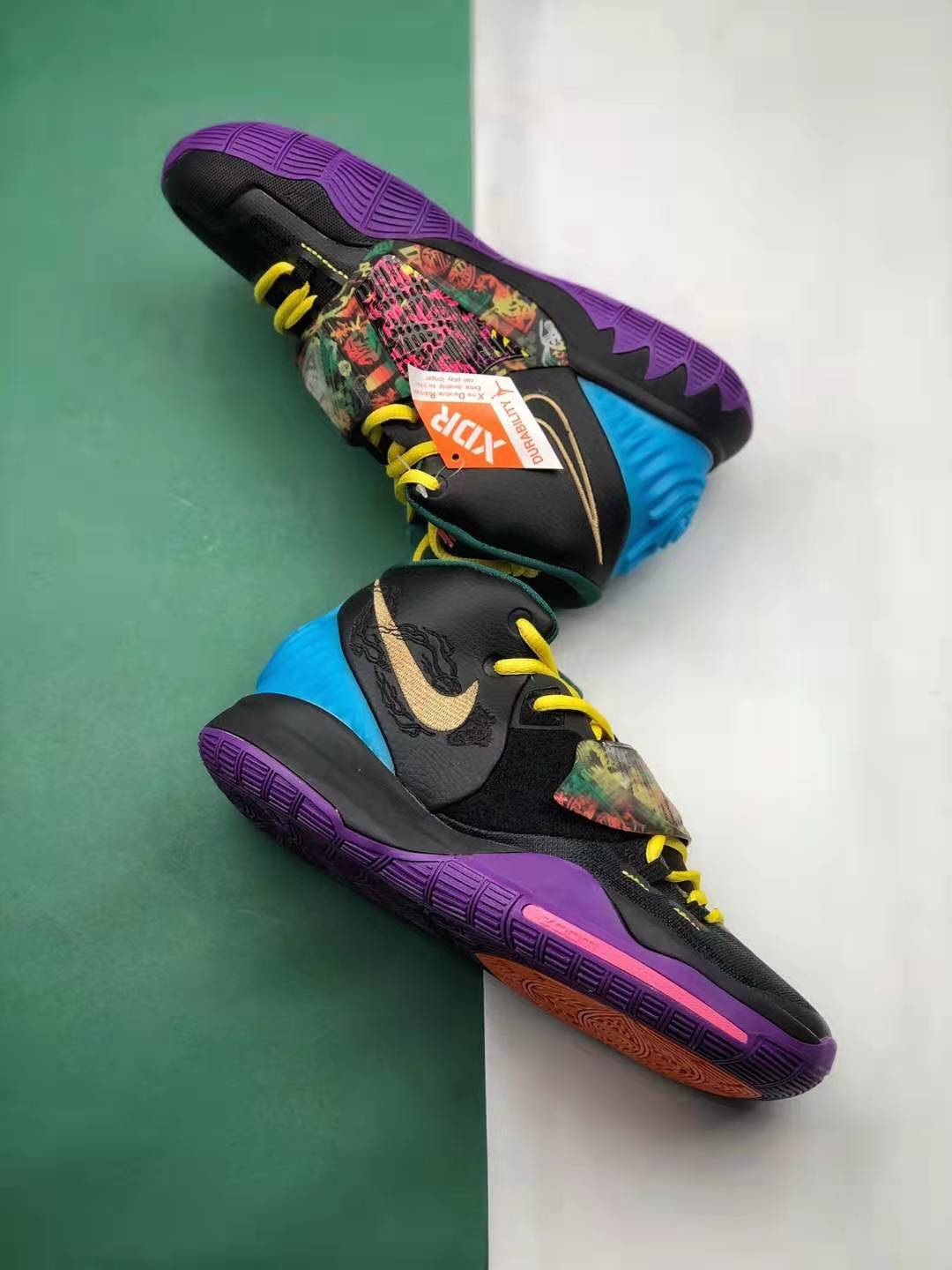 Nike Zoom Kyrie 6 EP Chinese New Year Black Purple CD5029-001 - Limited Edition Basketball Sneakers Nike Zoom Kyrie 6 EP Chinese New Year Black Purple CD5029-001 - Limited Edition Basketball Sneakers