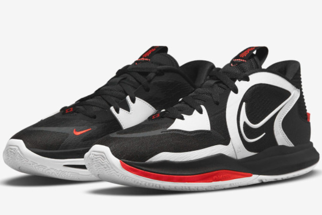 Nike Kyrie Low 5 Black/White-Chile Red DJ6012-001 - Sleek and Stylish Basketball Shoes Nike Kyrie Low 5 Black/White-Chile Red DJ6012-001 - Sleek and Stylish Basketball Shoes