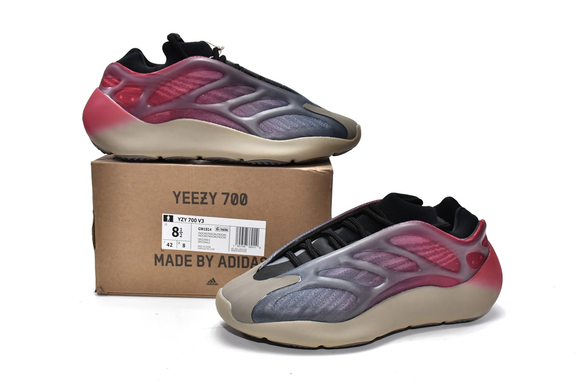 Adidas Yeezy 700 V3 'Fade Carbon' GW1814 - Shop Now! Adidas Yeezy 700 V3 'Fade Carbon' GW1814 - Shop Now!